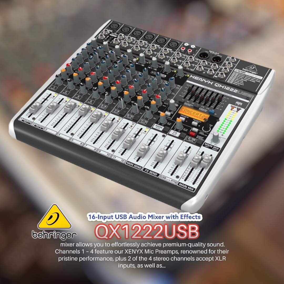 Behringer XENYX QX1222USB